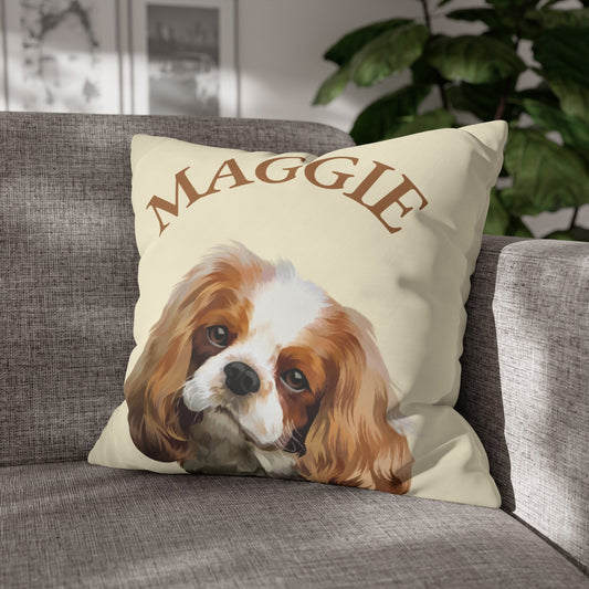 Custom Pet Pawtrait Cushion Cover (COVER ONLY - No Pillow)